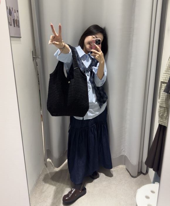 不露日系穿搭