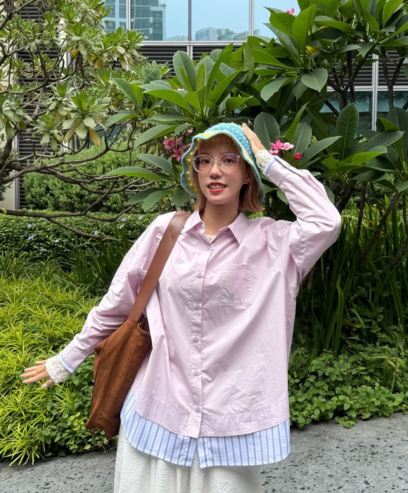 粉紅色好可愛喔 <3