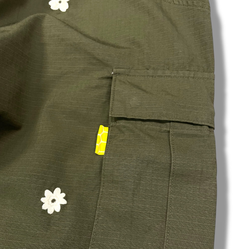 花卉休閒工裝褲 Easy Flower Cargo Pants