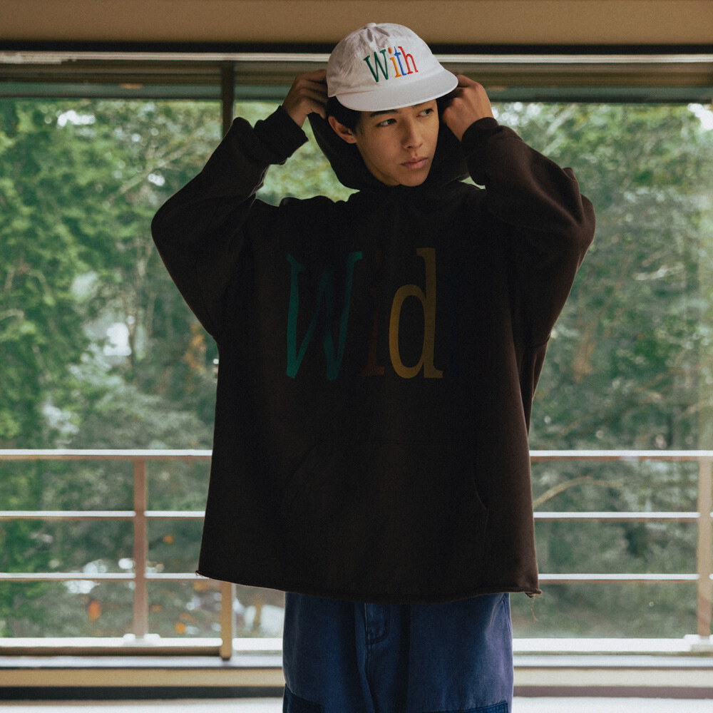 連帽上衣 Width Print Hoodie