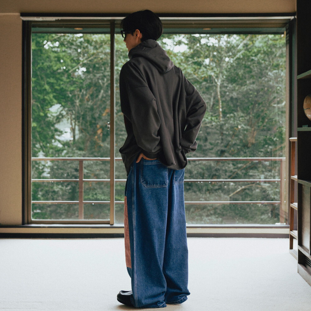 連帽上衣 Width Print Hoodie
