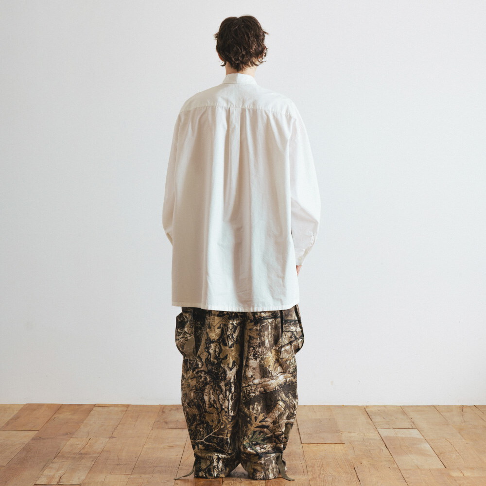 側開衩套頭襯衫 Pullover Side Slit Shirt