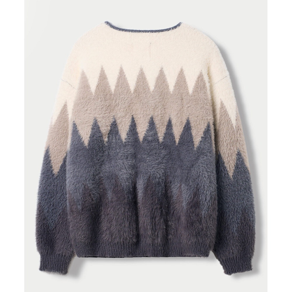 開襟針織外套 HAIRY MOHAIR CARDIGAN
