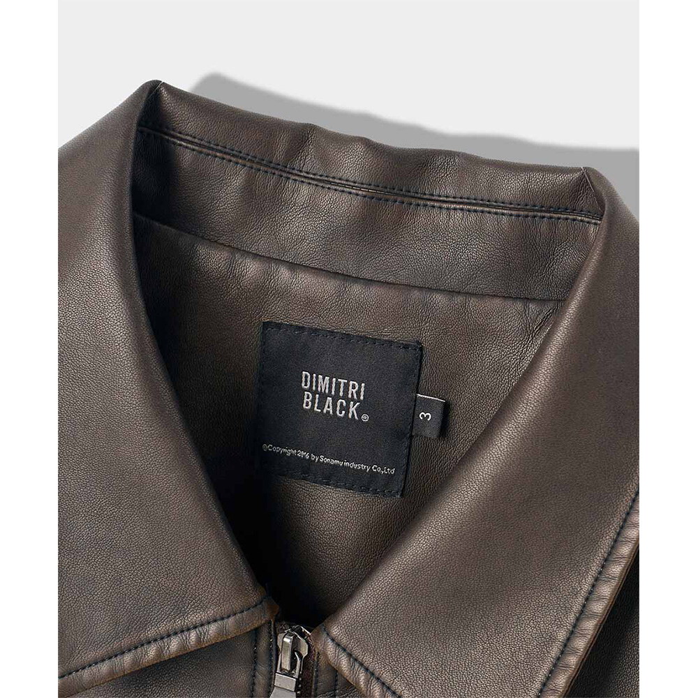 仿皮革工裝外套 FAUX LEATHER DETROIT WORK JACKET