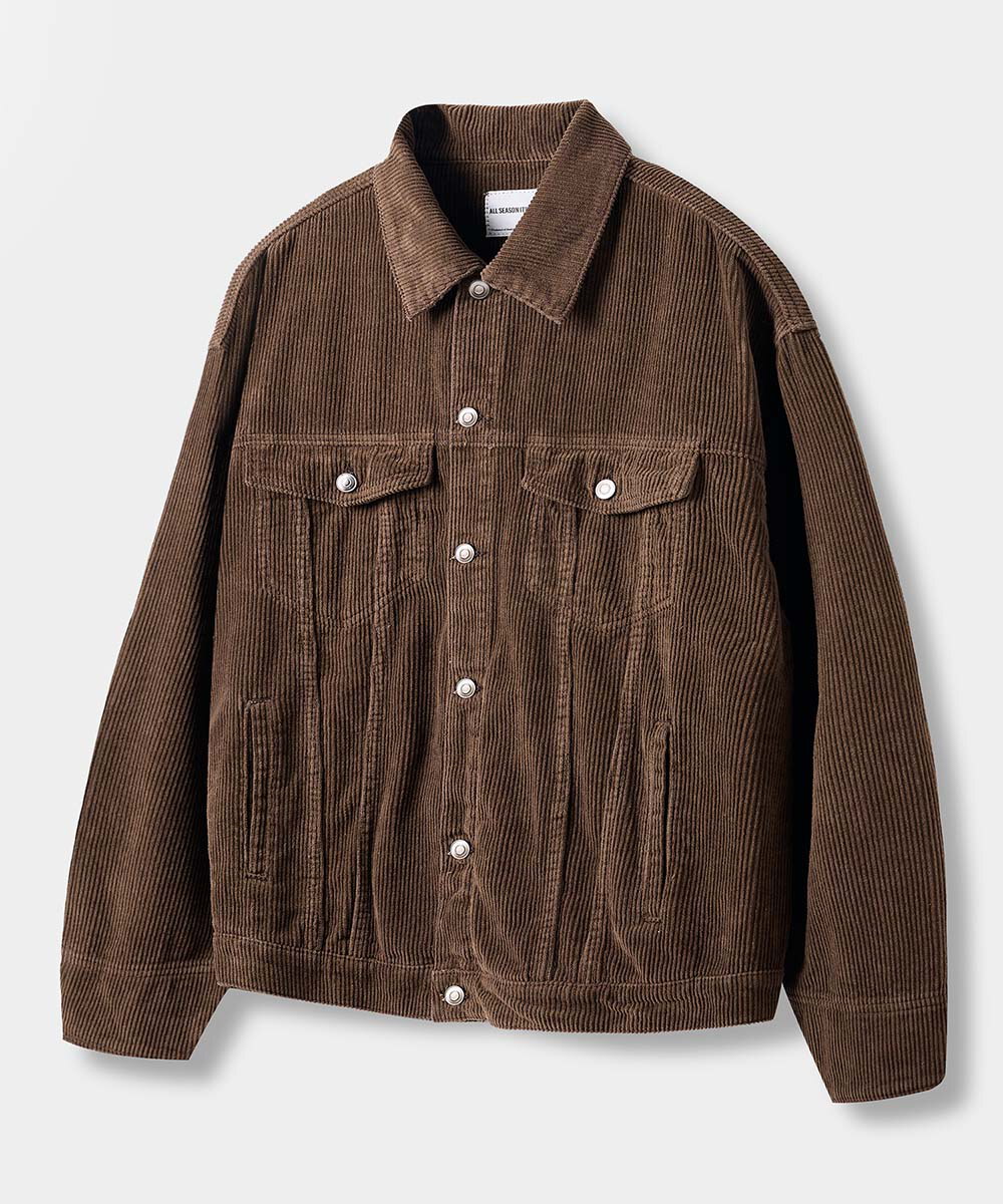 燈芯絨外套 ASI OG ESSENTIAL TRUCKER JACKET_CORDUROY