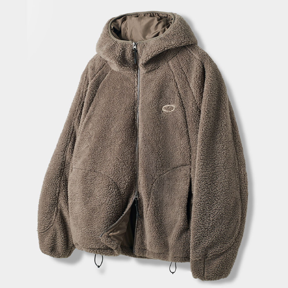 羊羔絨連帽外套 SHERPA FLEECE SLASH HOODED JACKET