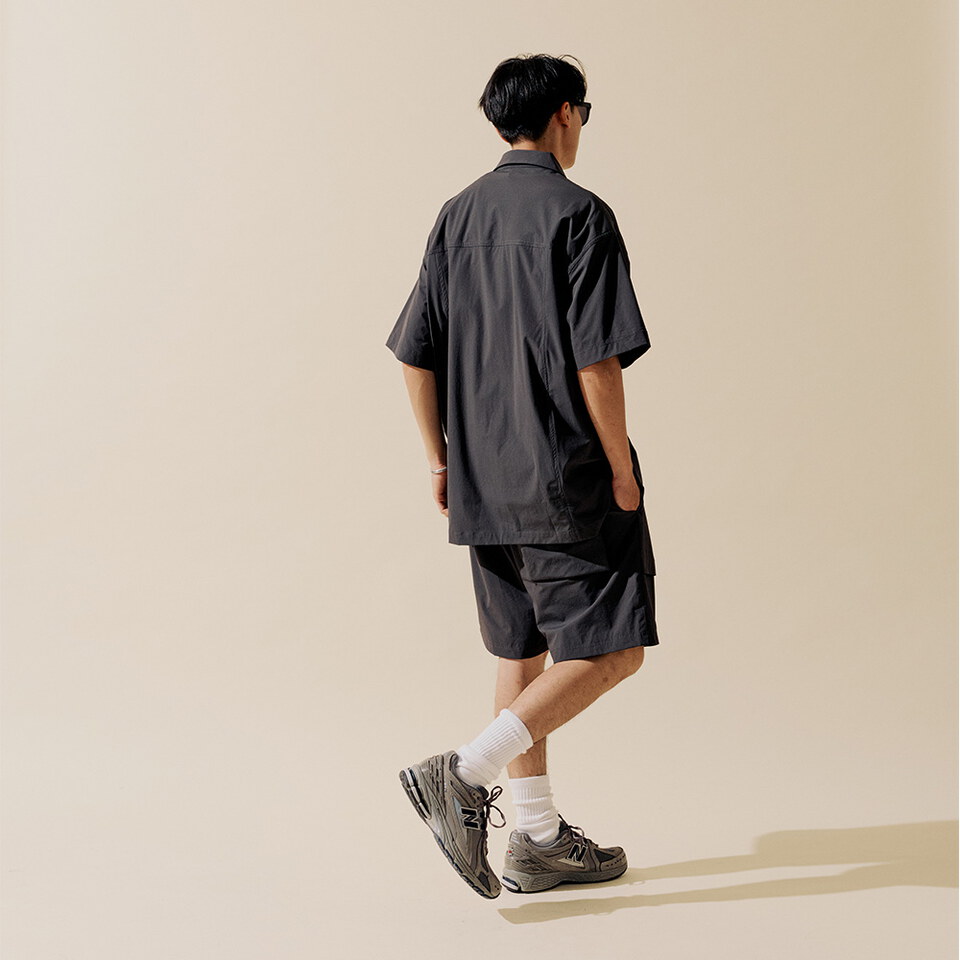 山系壓釦襯衫