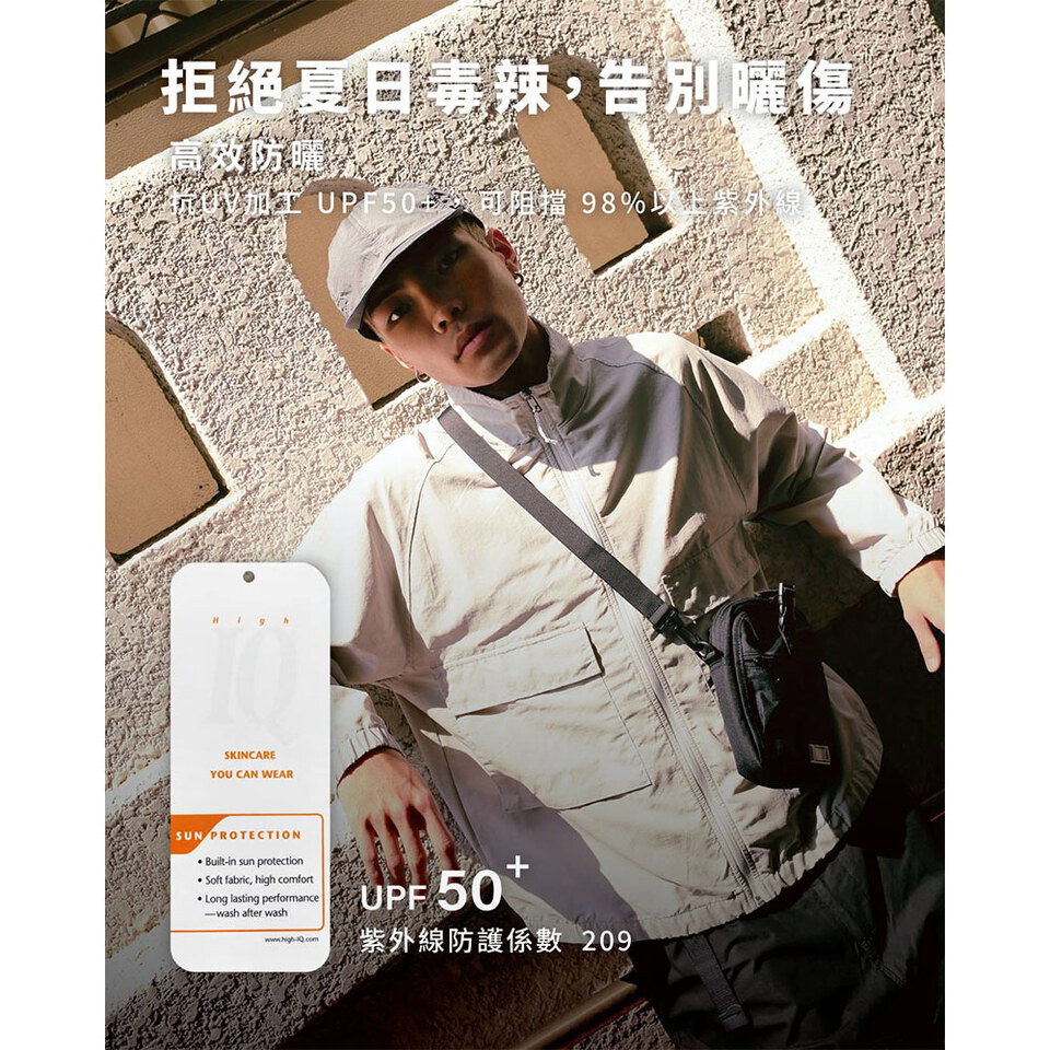 PLN1134 P Logo全機能抗UV立領防曬外套