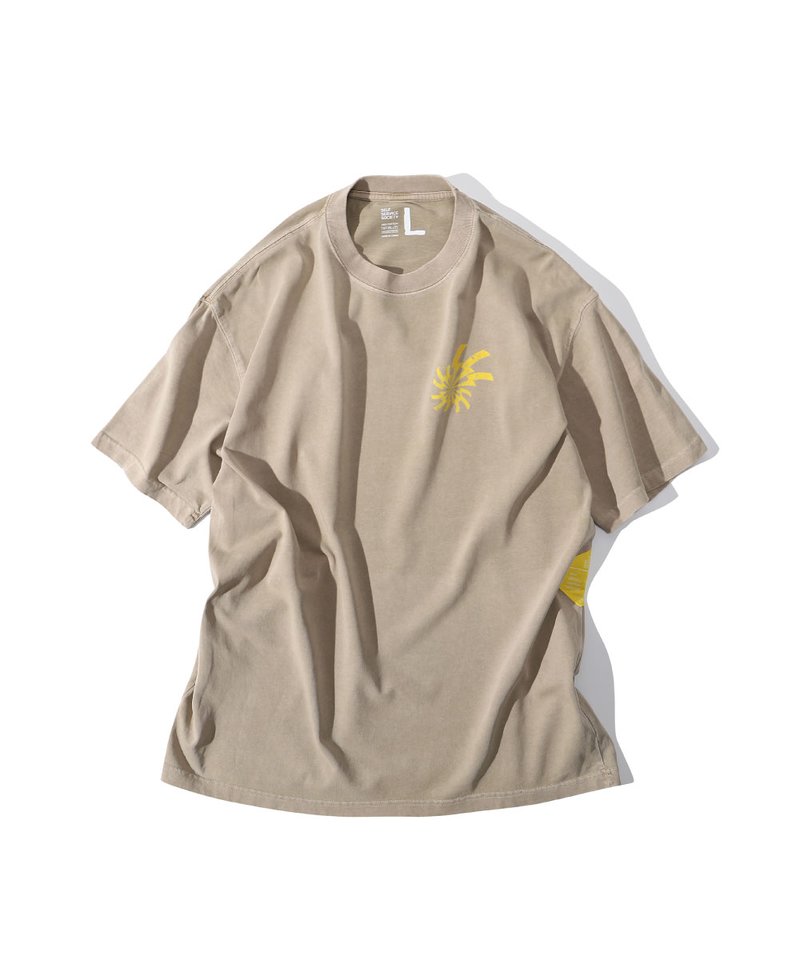 水洗印花上衣 THE HANA-01 WASHED TEE