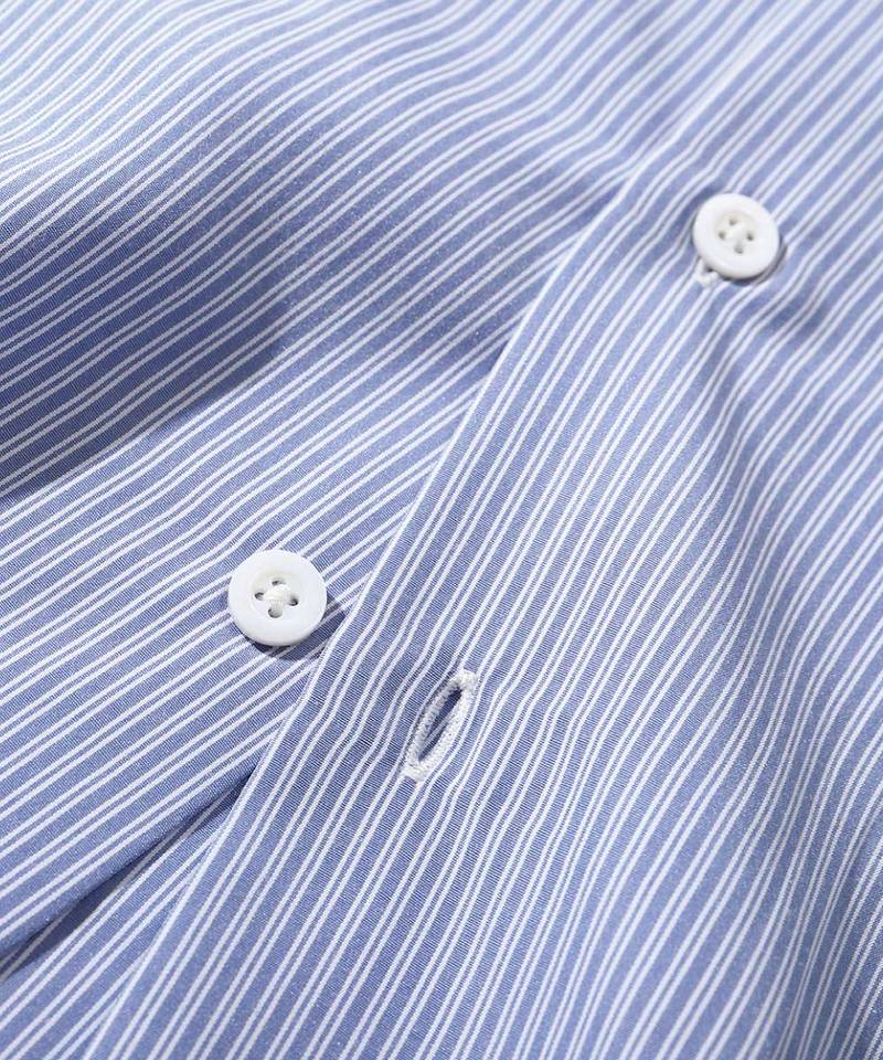 條紋開領襯衫 3S Flower Shirt