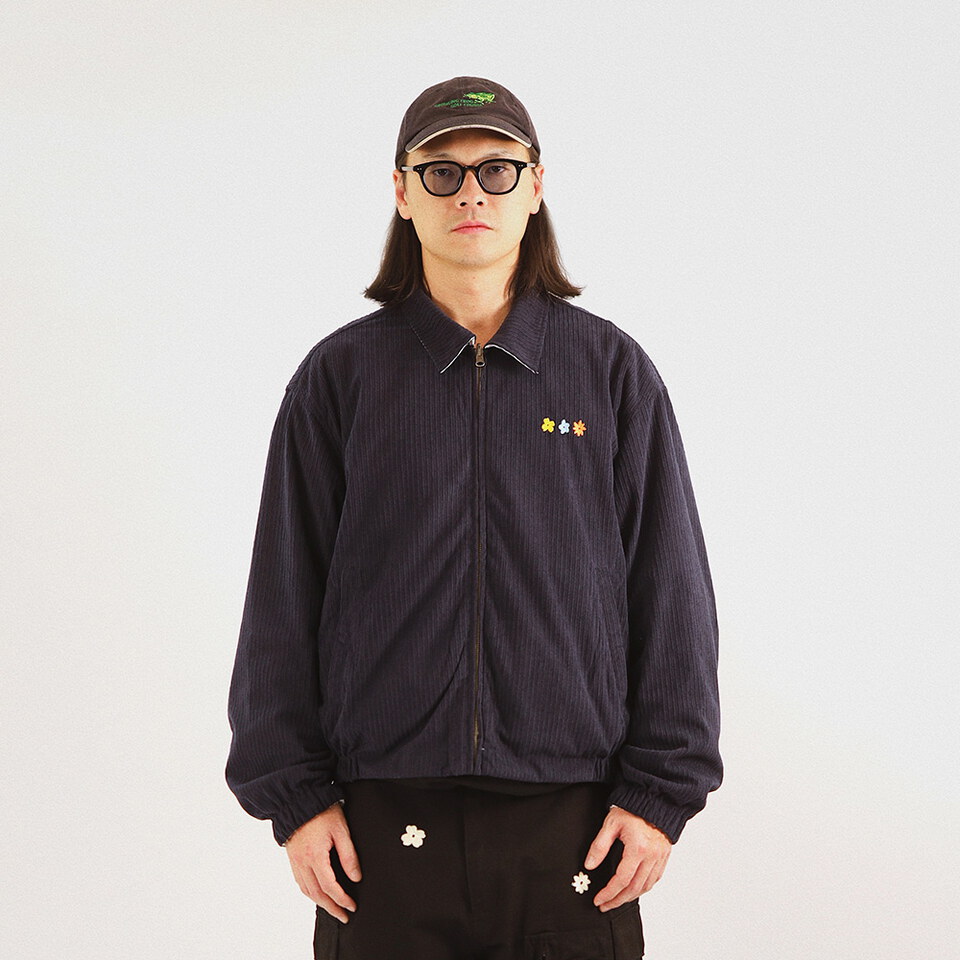 3SB1103-261 雙面花紋切換外套 Two Face Flower Jacket