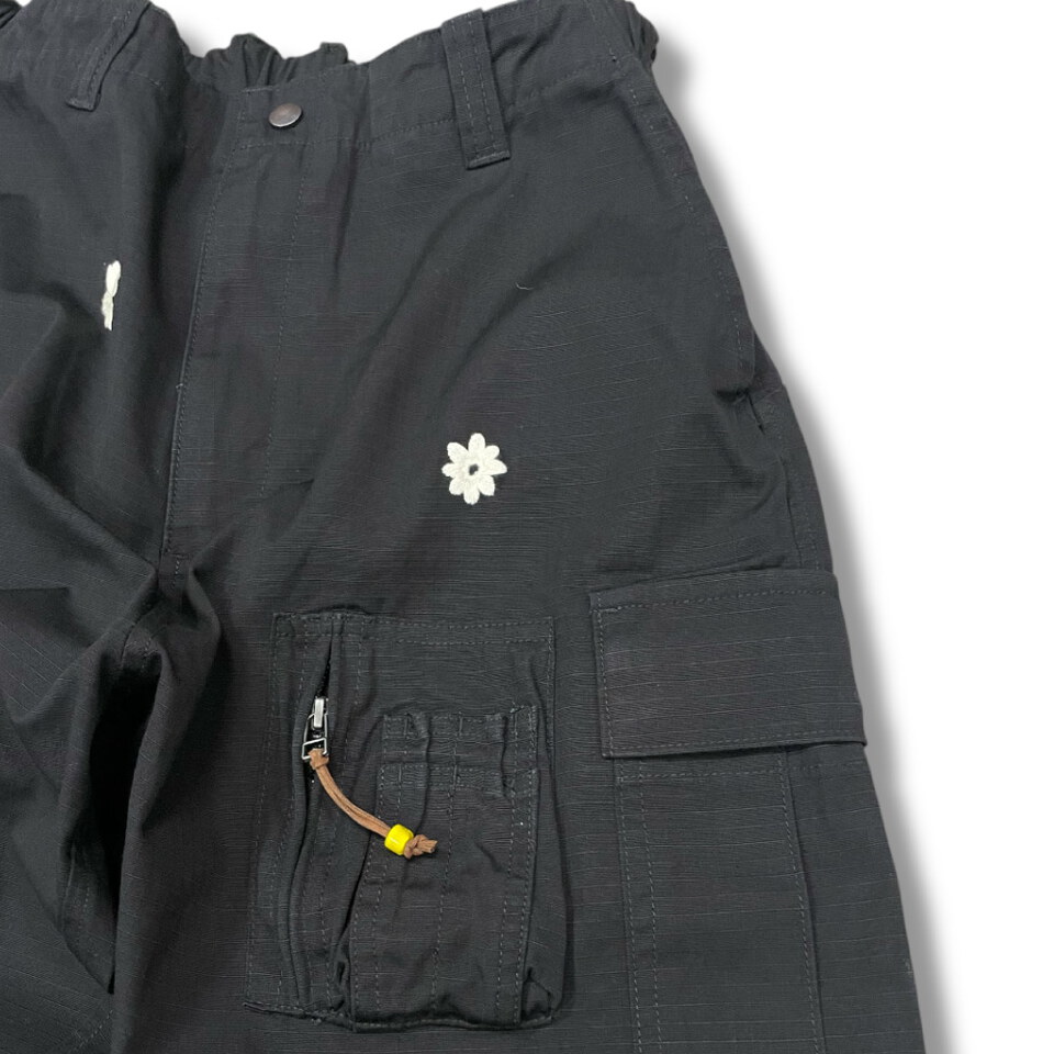 花卉休閒工裝褲 Easy Flower Cargo Pants