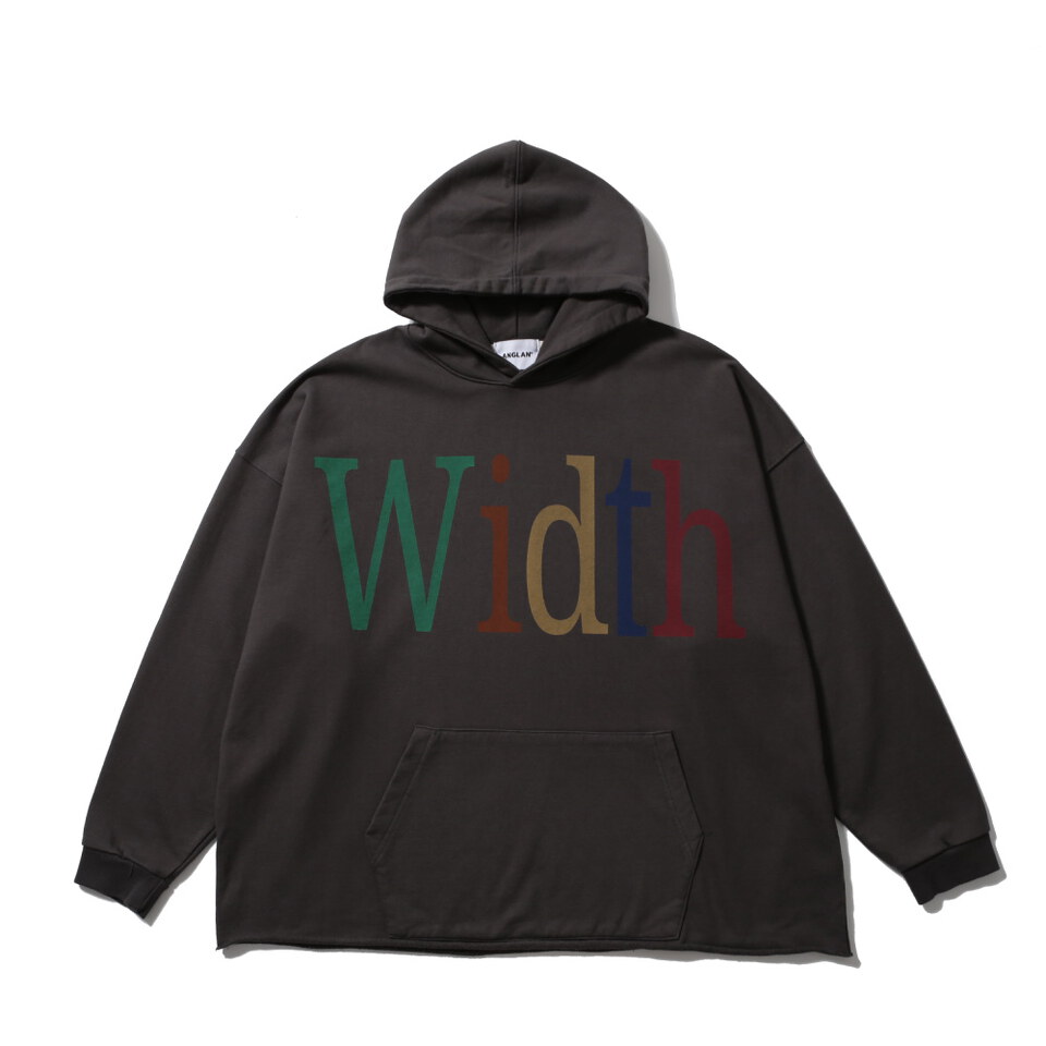 連帽上衣 Width Print Hoodie