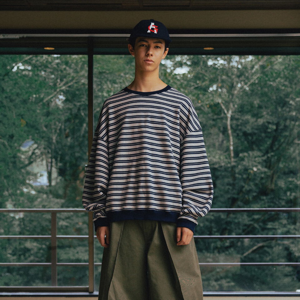 條紋上衣 Stripe Sweat Shirt