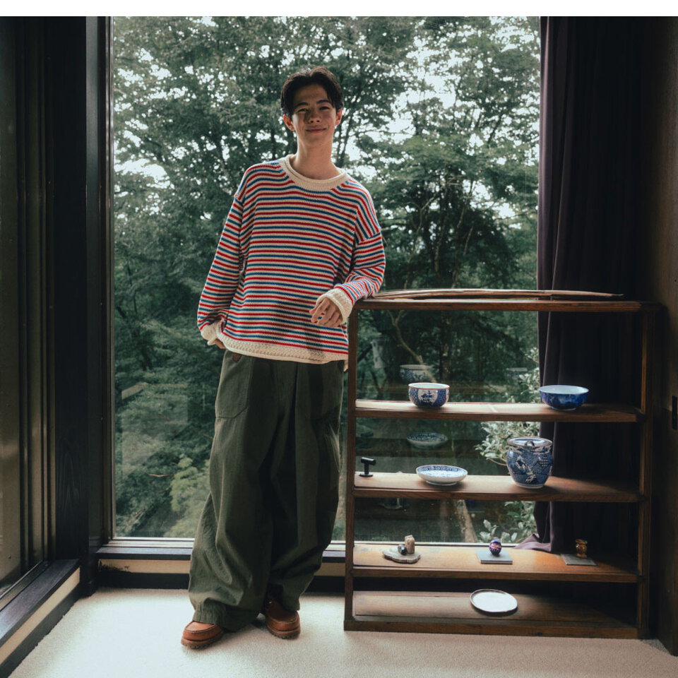 條紋毛衣 Multi Colored Stripe Sweater