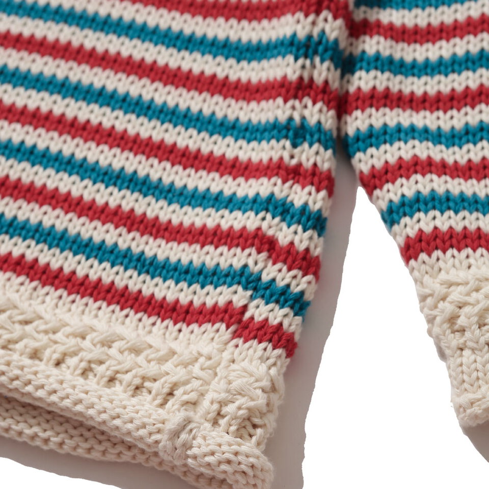 條紋毛衣 Multi Colored Stripe Sweater