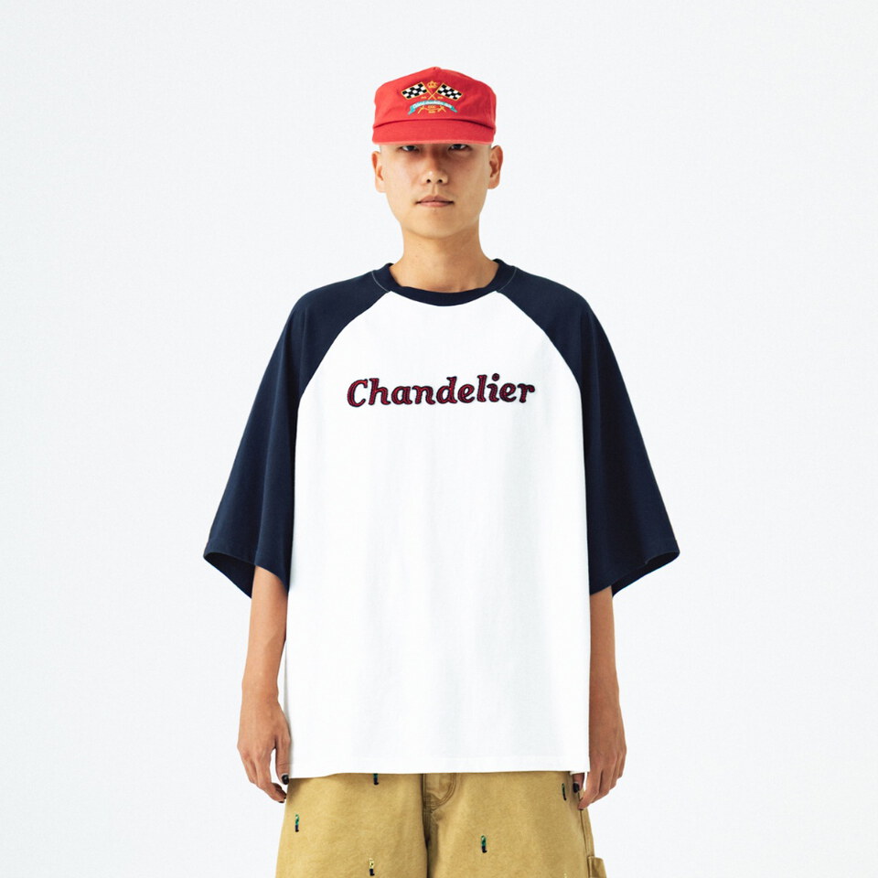 AGL0128-262 聯名撞色短Tee Kracker House C.C.C. Raglan Tee
