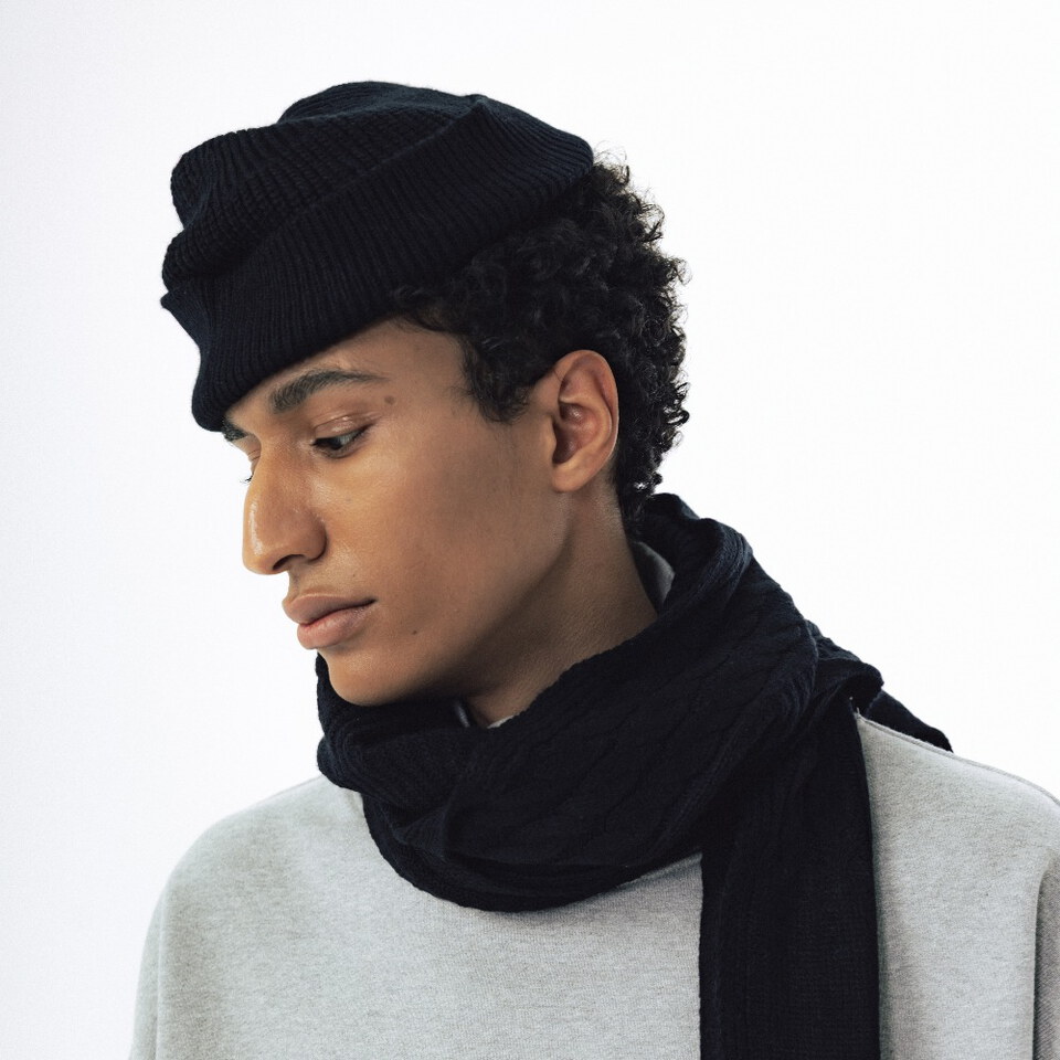AGL2301-262 毛帽 Pattern Patchwork Beanie