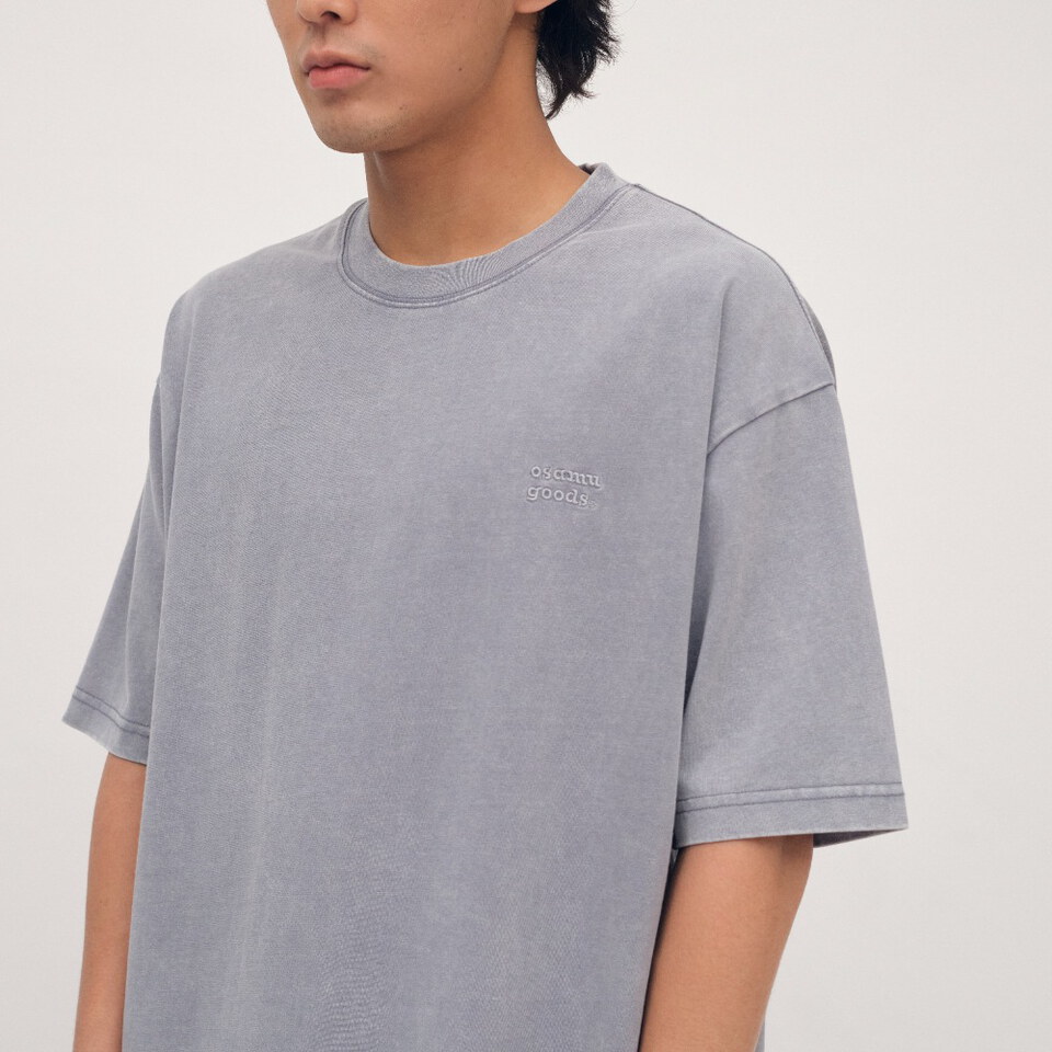 OSAMU GOODS 聯名刺繡水洗短袖TEE