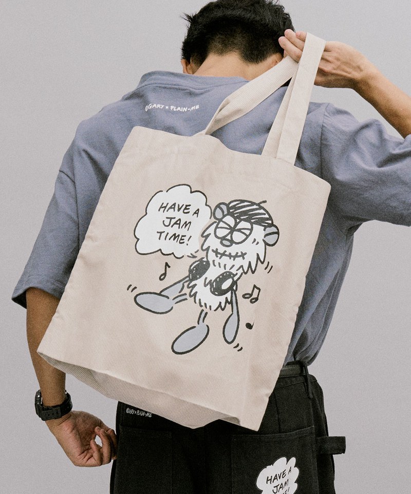 CRV3090-232 Gary聯名 Stripe Tote Bag