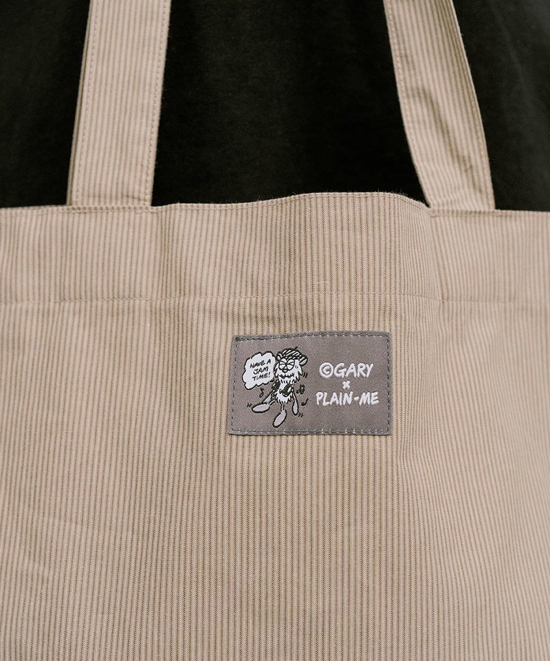 Gary聯名 Stripe Tote Bag