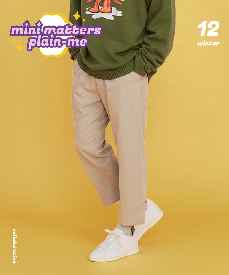 CRV3517-222 雪花Billy Pants 比例神褲 mini matters X plain-me