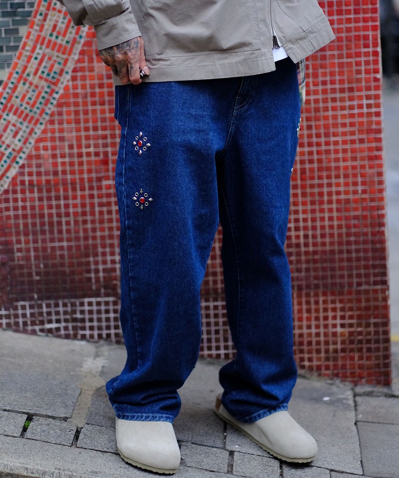 CSB1401-232 牛仔長褲 Eyes of Tiger Jeans