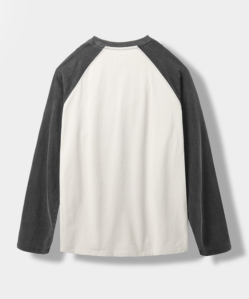 圖像上衣 RAGLAN COLOR BLOCK PIGMENT ARTWORK T-SHIRT