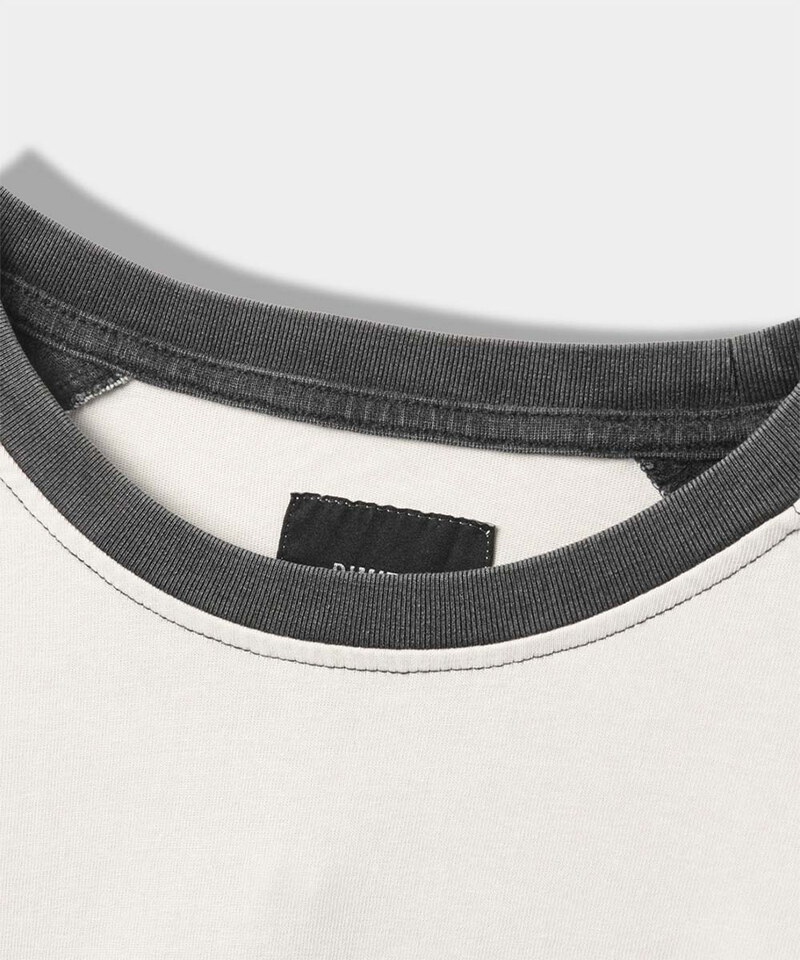圖像上衣 RAGLAN COLOR BLOCK PIGMENT ARTWORK T-SHIRT