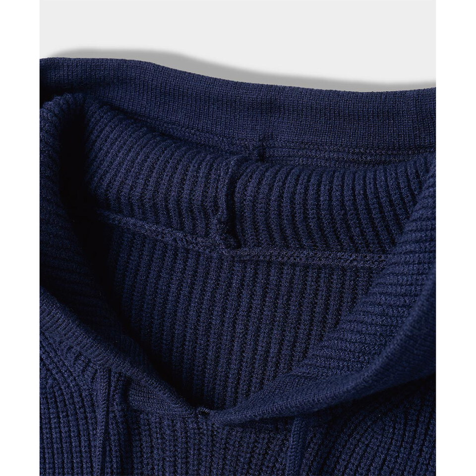 連帽上衣 VLAD APPLIQUE LOGO KNIT HOODED T-SHIRT
