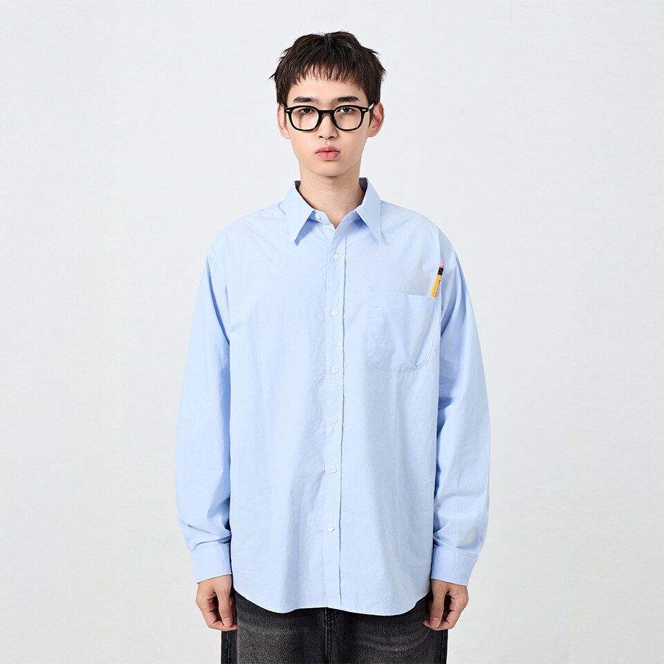 DMB0248-261 口袋襯衫 ESSENTIAL All Sunday POCKET SHIRT