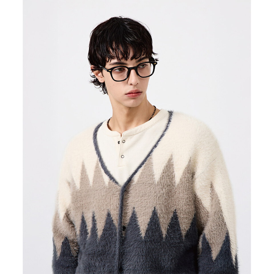 DMB0311-252 開襟針織外套 HAIRY MOHAIR CARDIGAN