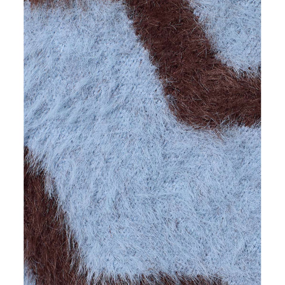 針織上衣 ESSENTIAL HAIRY ROUND KNIT WAVE