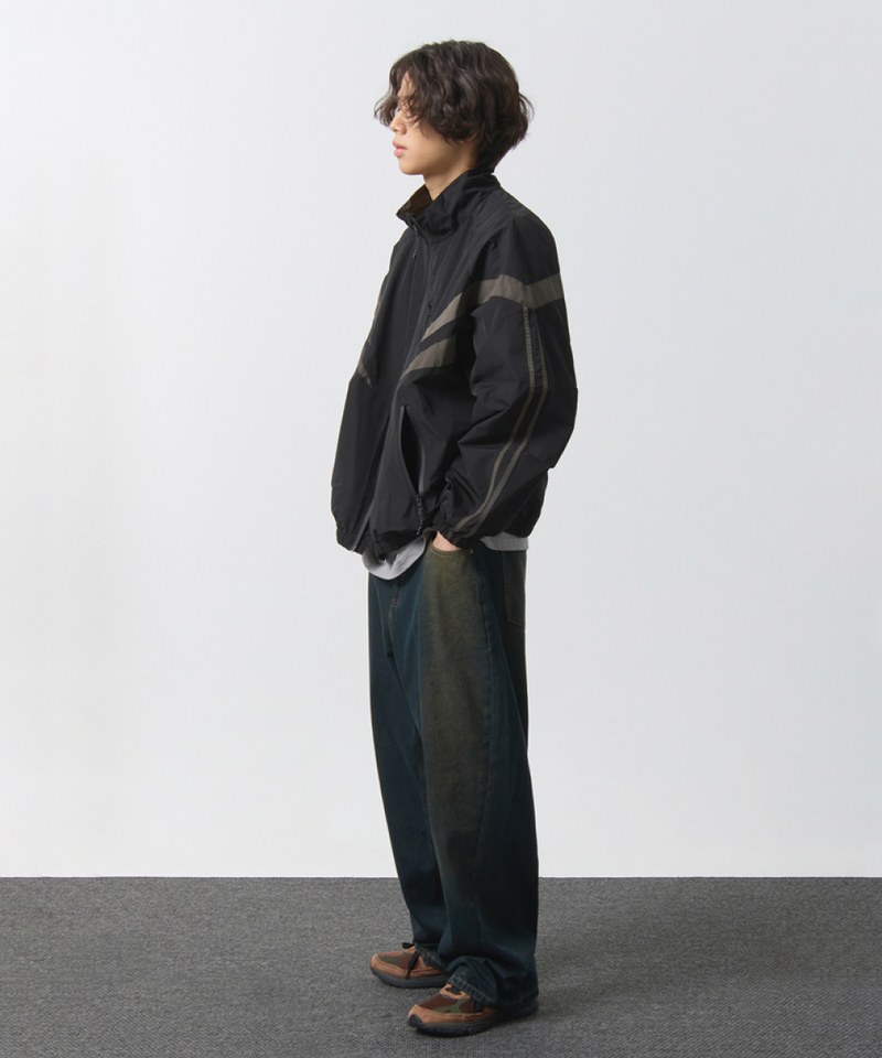 拼接運動外套 D-LAYER PANEL TRACK JACKET