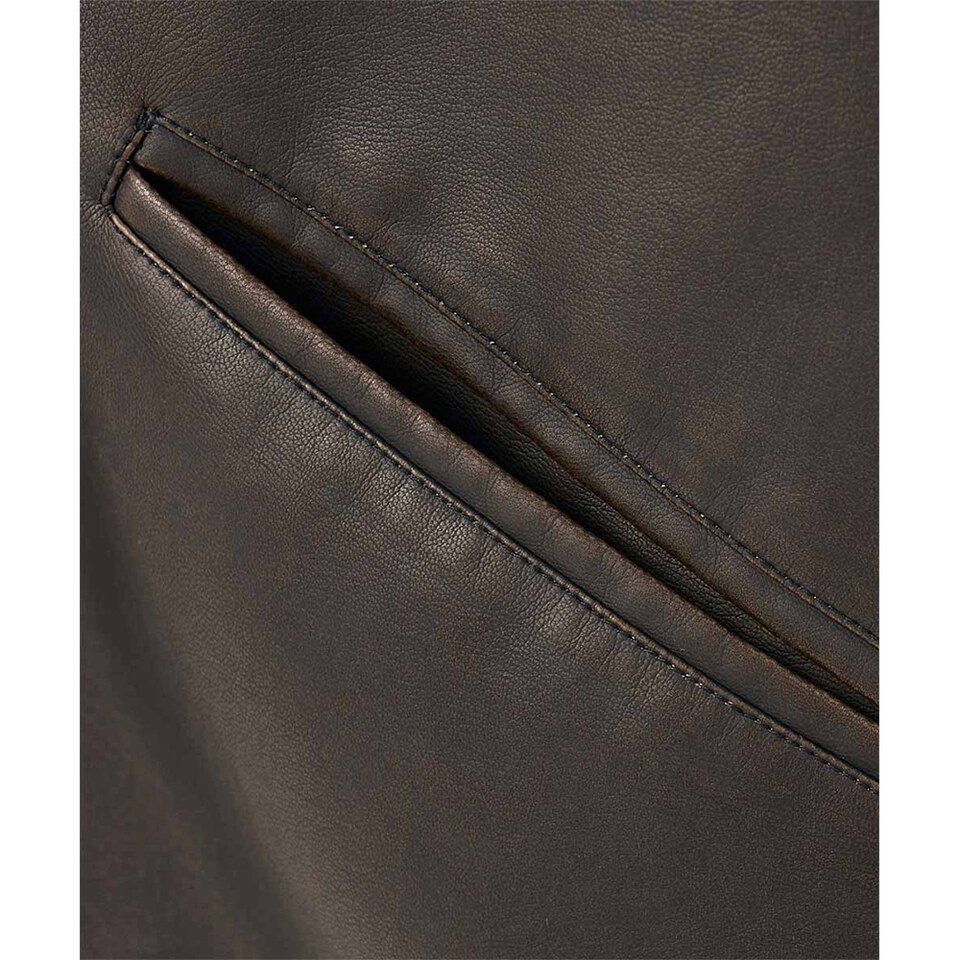 仿皮革工裝外套 FAUX LEATHER DETROIT WORK JACKET