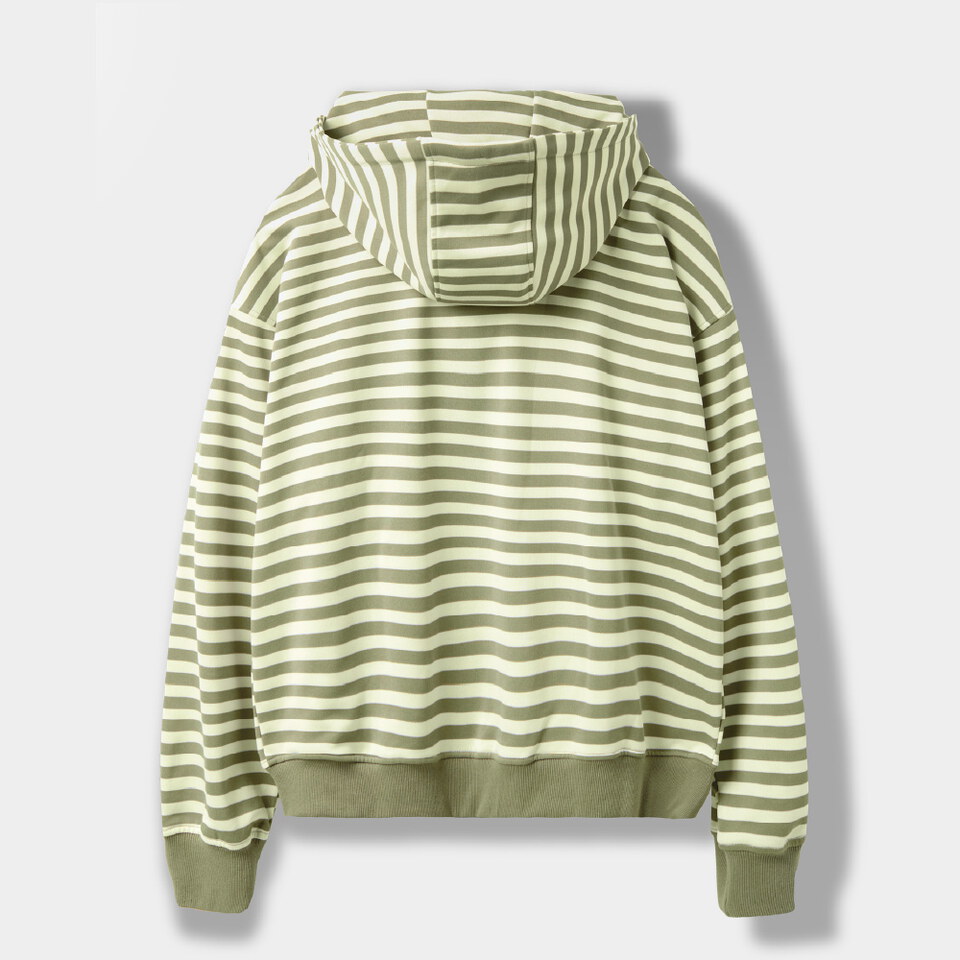 條紋連帽外套 VLAD STRIPE LOGO HOODED ZIP UP