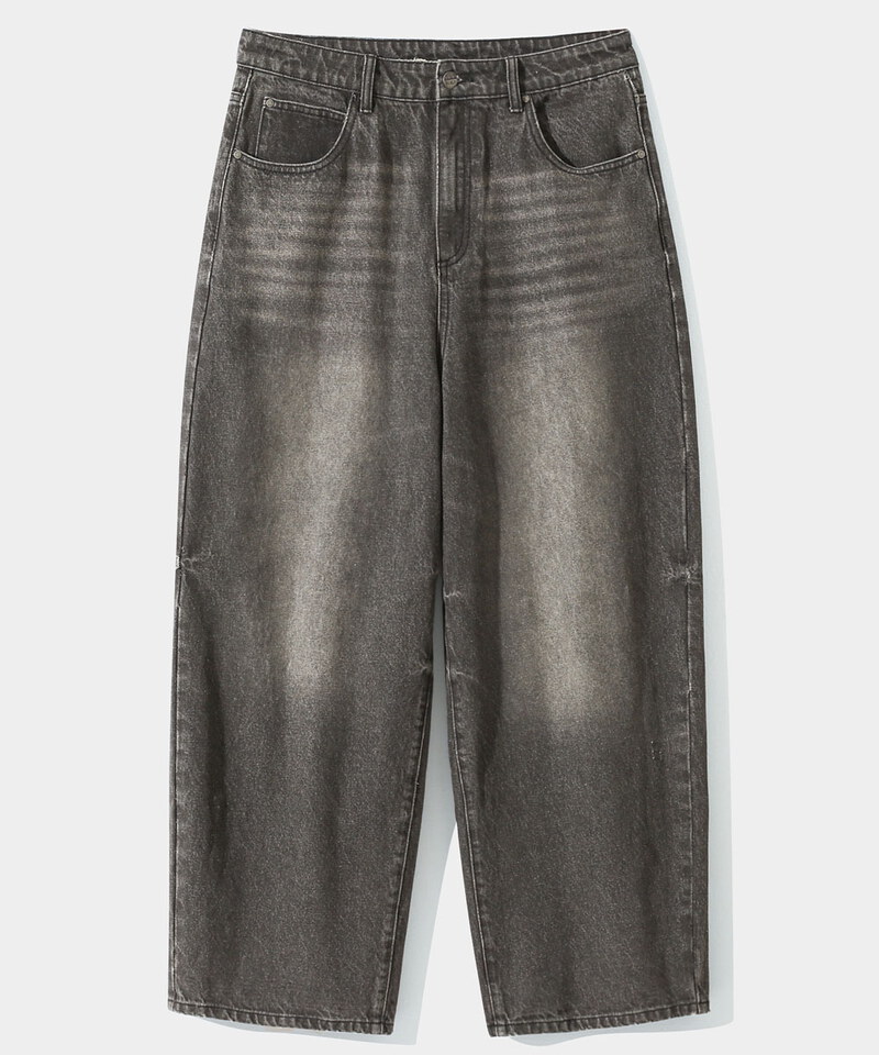 寬版牛仔褲 ASI FOUR SEASONS WASHED WIDE FIT DENIM PANTS