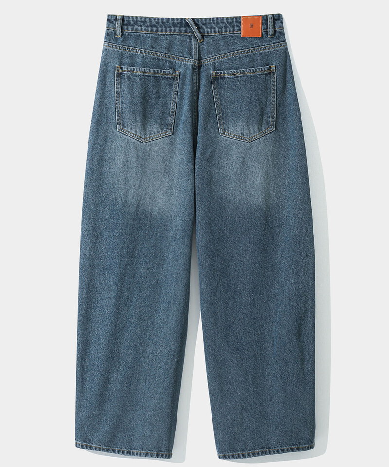 寬版牛仔褲 ASI FOUR SEASONS WASHED WIDE FIT DENIM PANTS