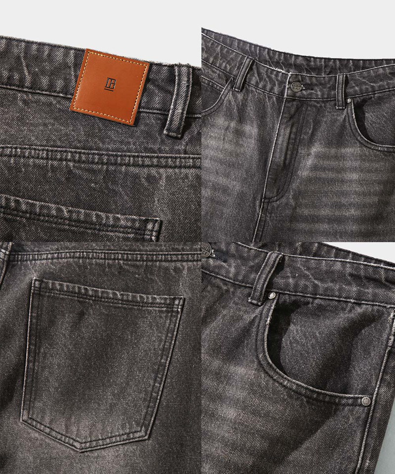 寬版牛仔褲 ASI FOUR SEASONS WASHED WIDE FIT DENIM PANTS