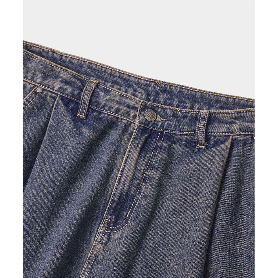 氣球牛仔褲 ASI ESSENTIAL CURVED BALLOON DENIM PANTS