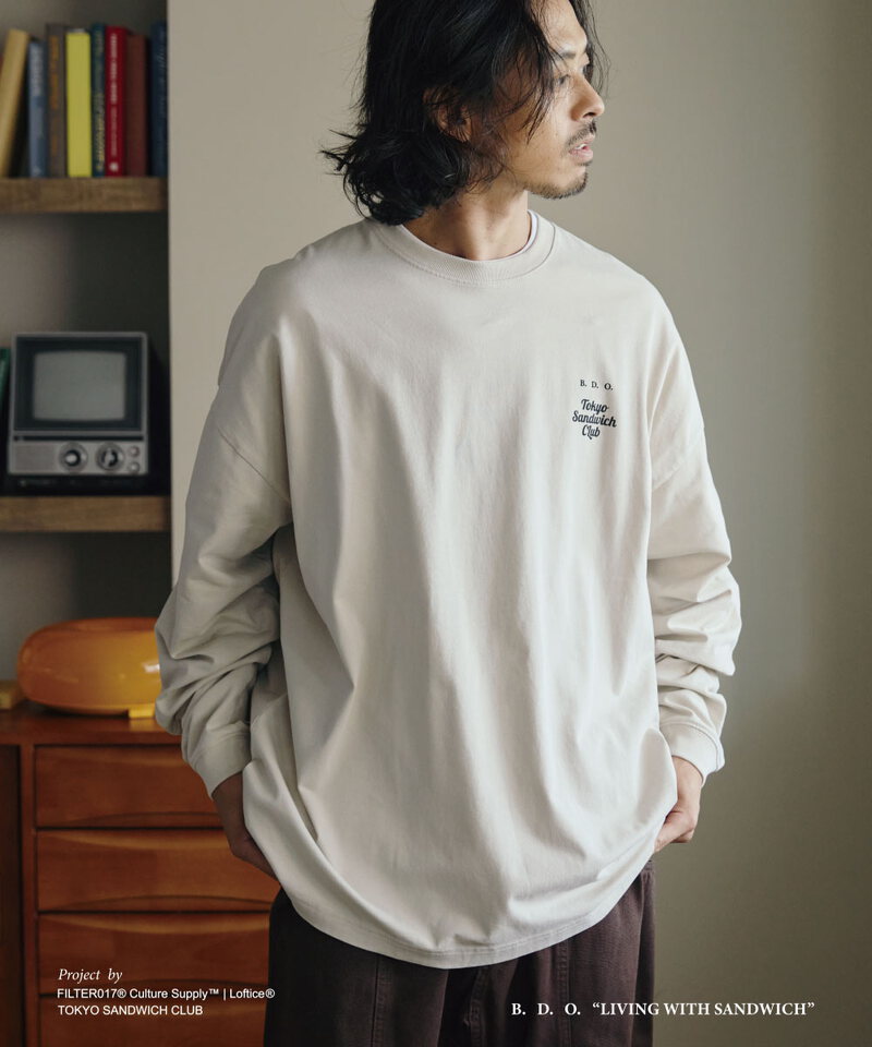 B.D.O. 三明治吉祥物長T
