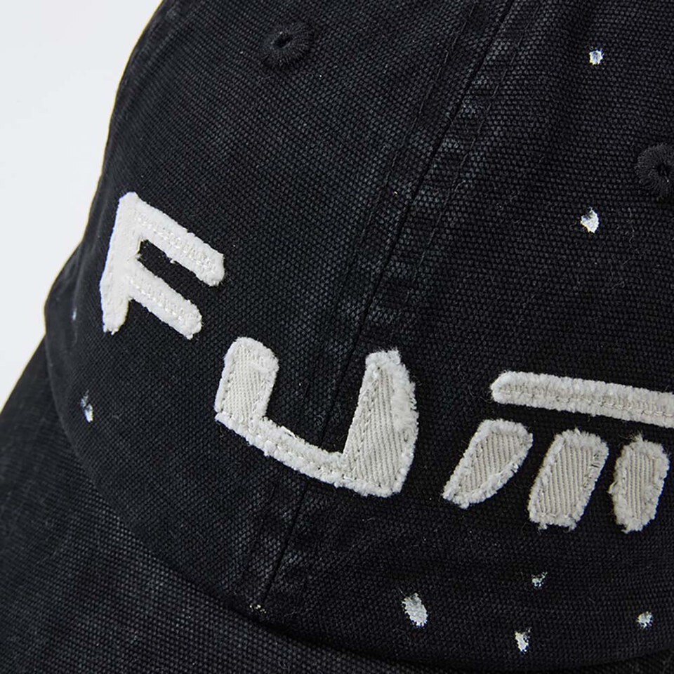 日字布繡FUM鴨舌帽