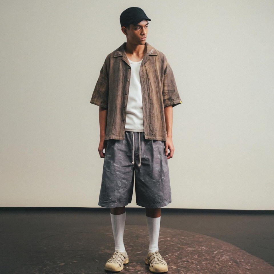 刺繡開領襯衫 Relaxed Earthy Shirt