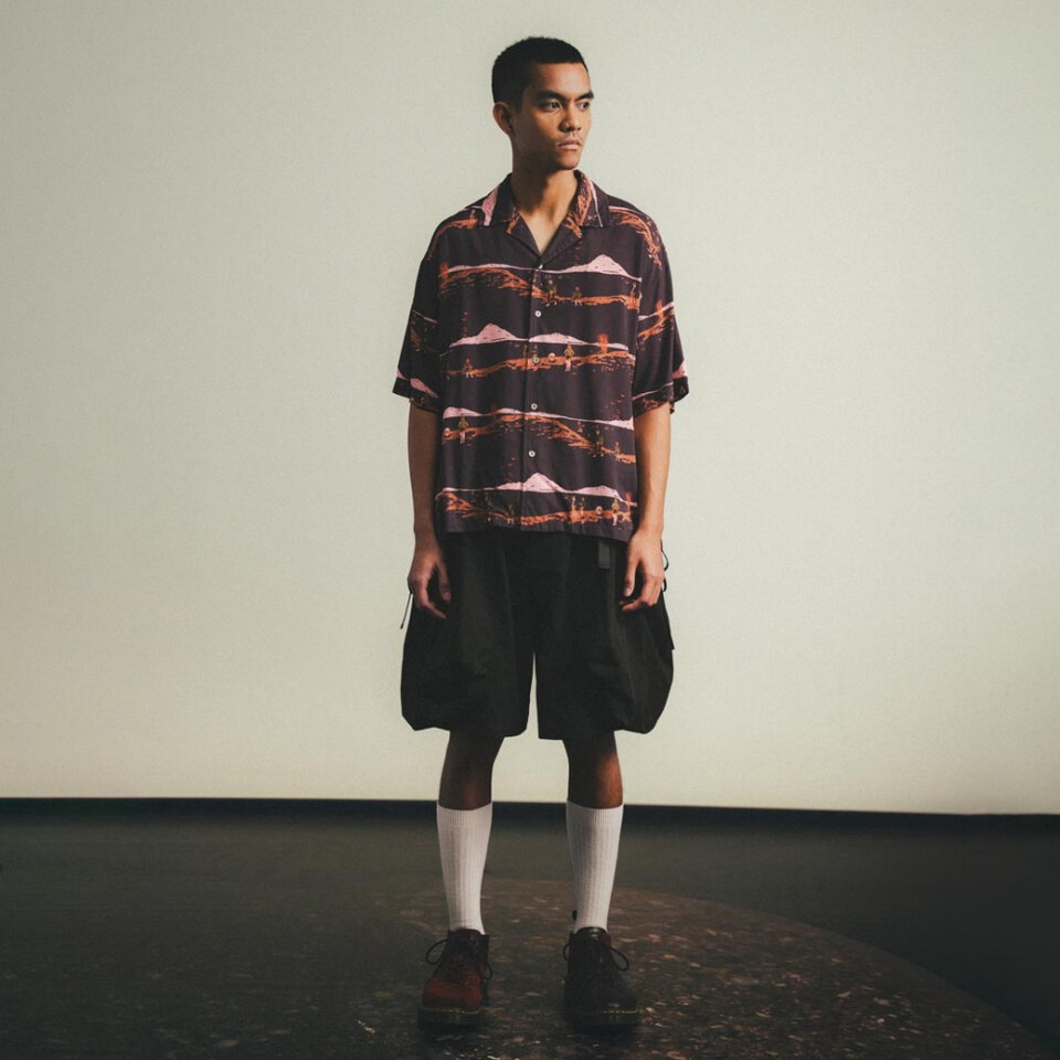 石紋開領襯衫 Pebble Shirt