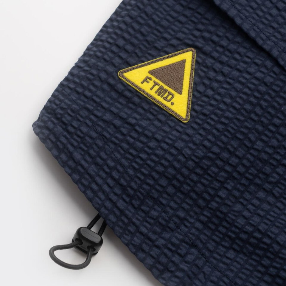 泡泡紗寬版襯衫 Raglan Easy Overshirt