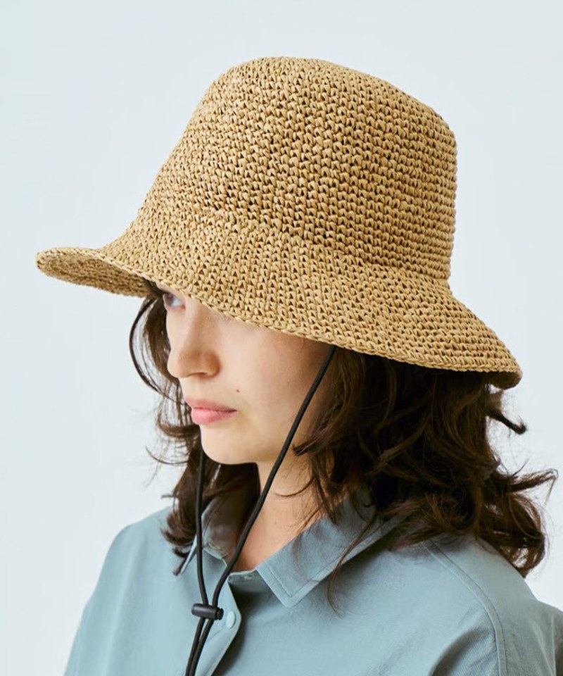 HLC23110-251 手編圓頂帽 Chip Dome Hat