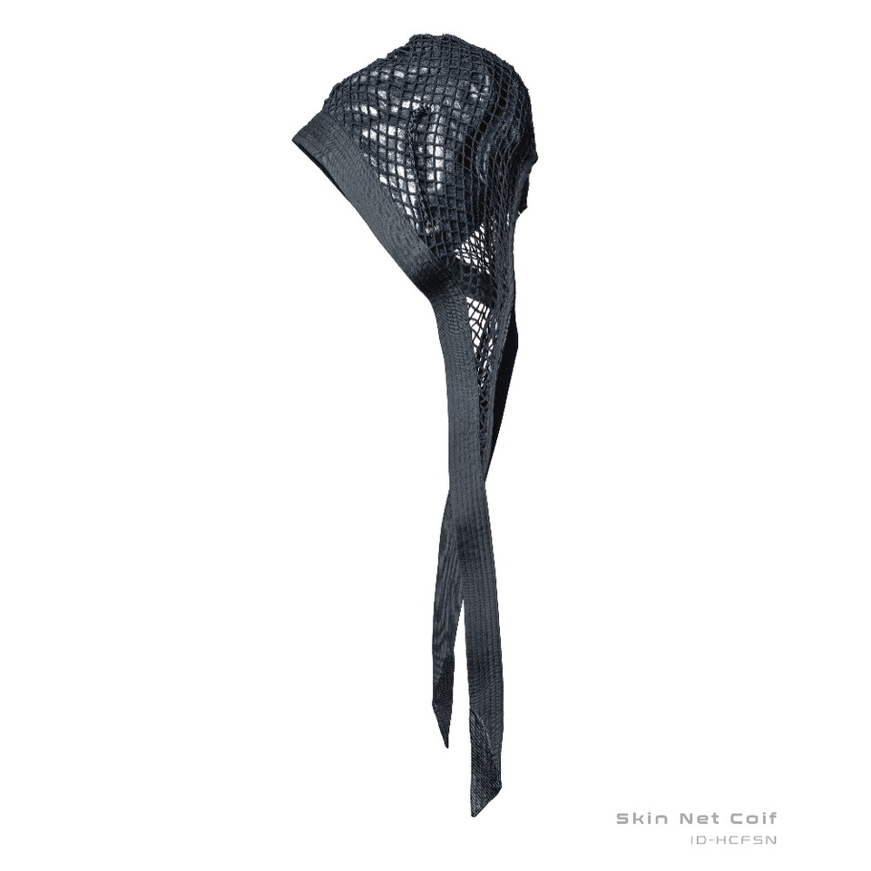 ICD9933-262 皮感網布布帽 Skin Net Coif