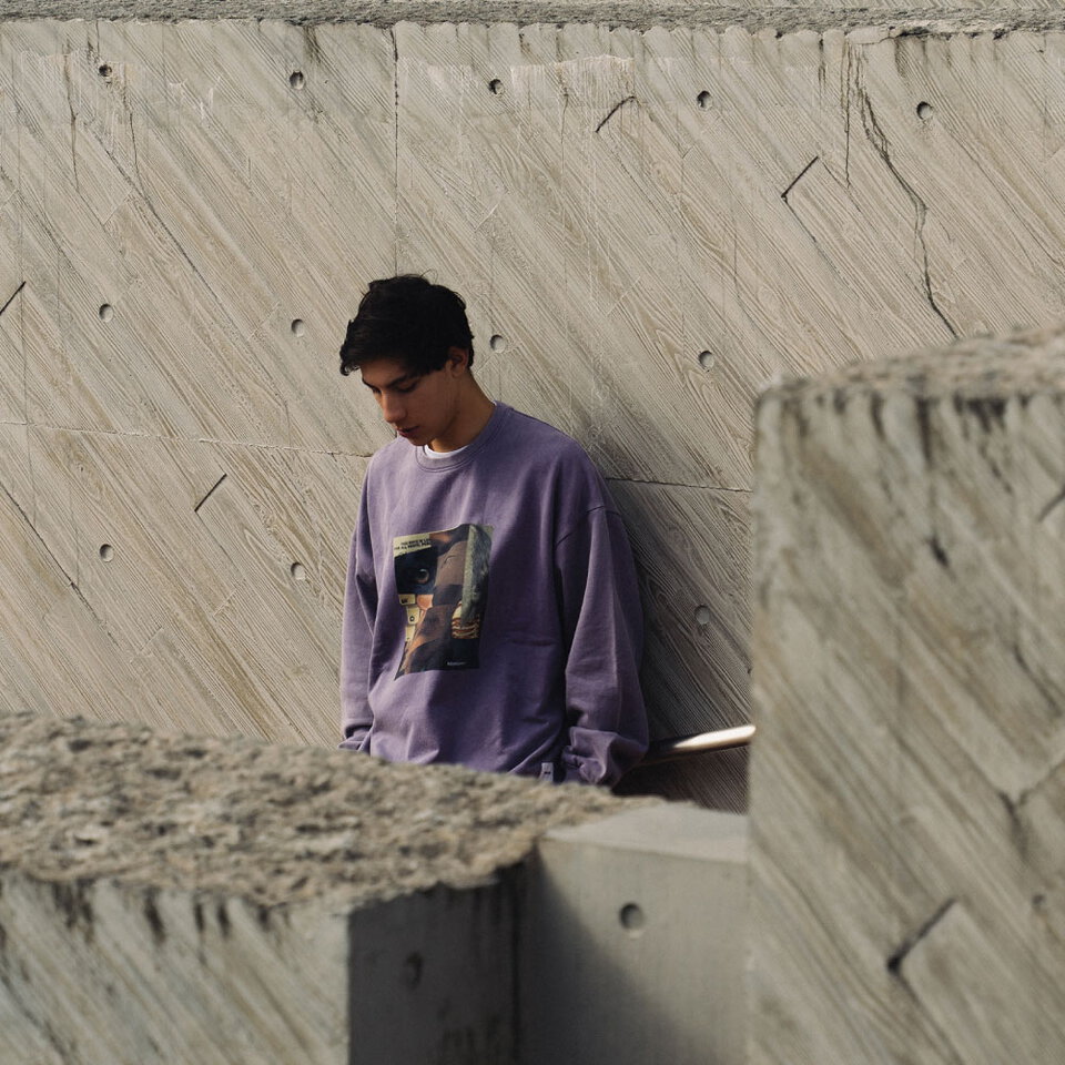拼接大學TEE Collage Sweatshirt
