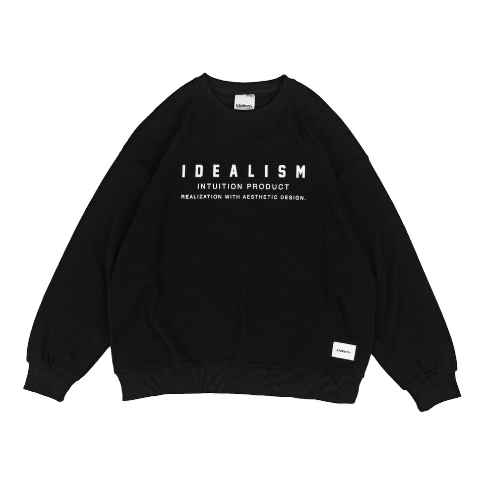 IDE0158-262 華夫格大學Tee Waffle SweatShirt