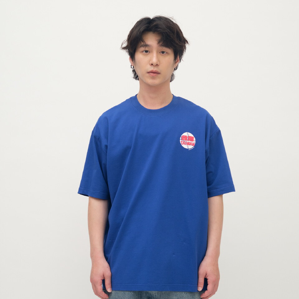 JNP01102-261 水果滷味棒球口號短TEE